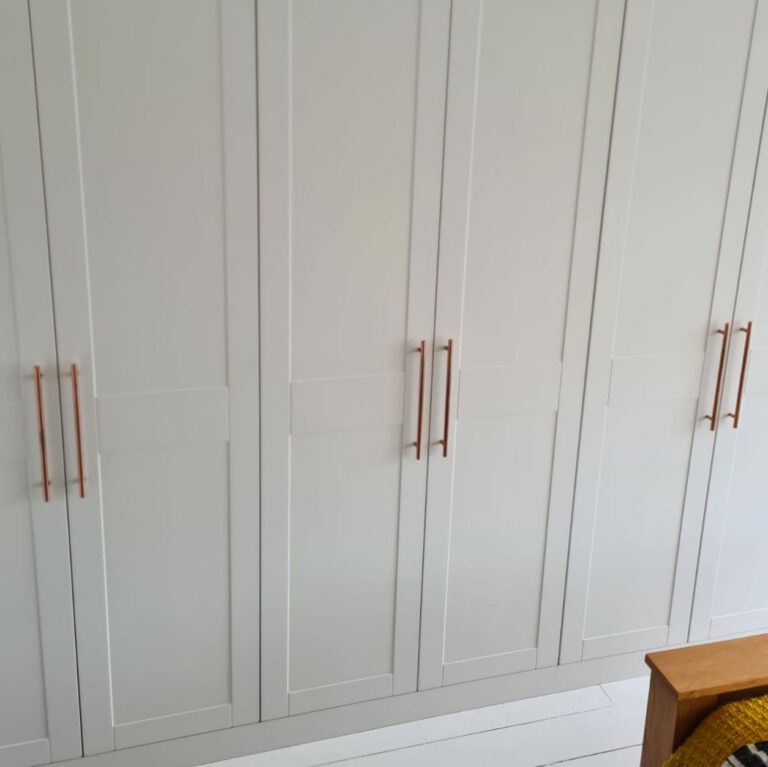 Shaker style fitted wardrobes in Wilmslow