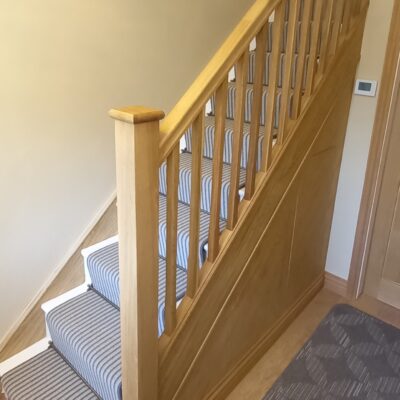 oak staircase renovation